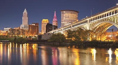 Cleveland skyline