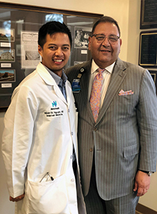 Drs. Nguyen and Boutros at MetroHealth