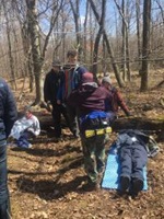 Pictures from the Advanced Wilderness Life Support Course taught in May