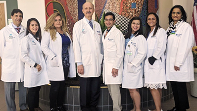 Psychiatry Residency Faculty Members Posing