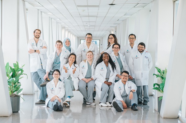Group photograph of surgical residents