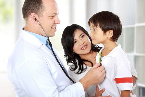 family medicine doctor with patient