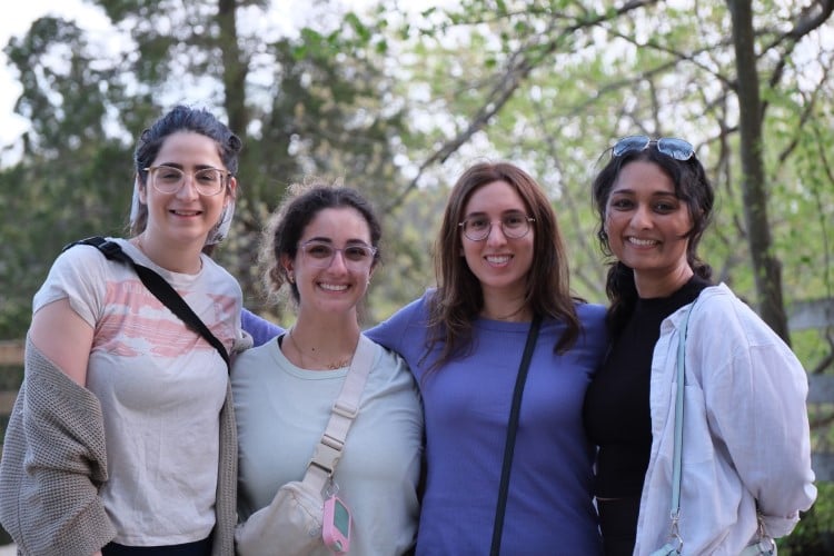 Internal Medicine residents in a park